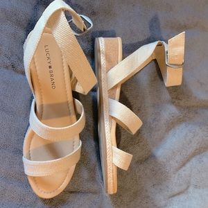 Lucky Brand espadrille sandals